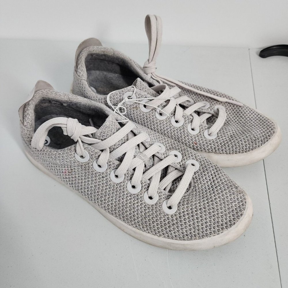 Allbirds Shoes Womens Size 9 Gray Runners Wool Casual Comfort Sneakers Damaged